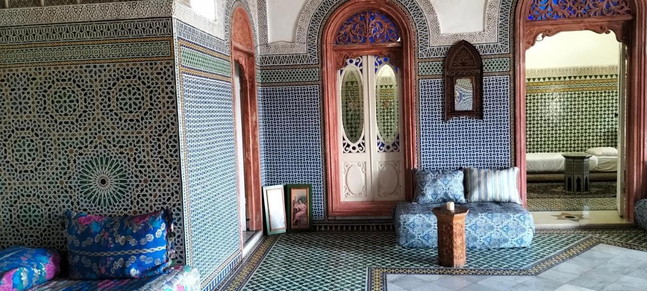 Suite In A Xviiie Palace Fès Exteriör bild