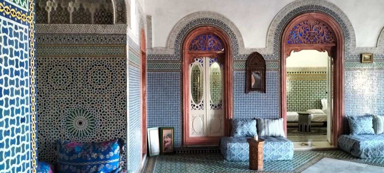 Suite In A Xviiie Palace Fès Exteriör bild