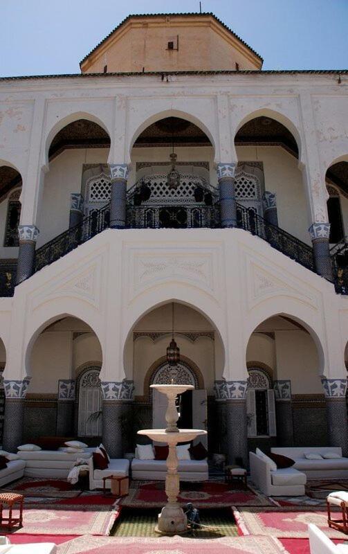 Suite In A Xviiie Palace Fès Exteriör bild